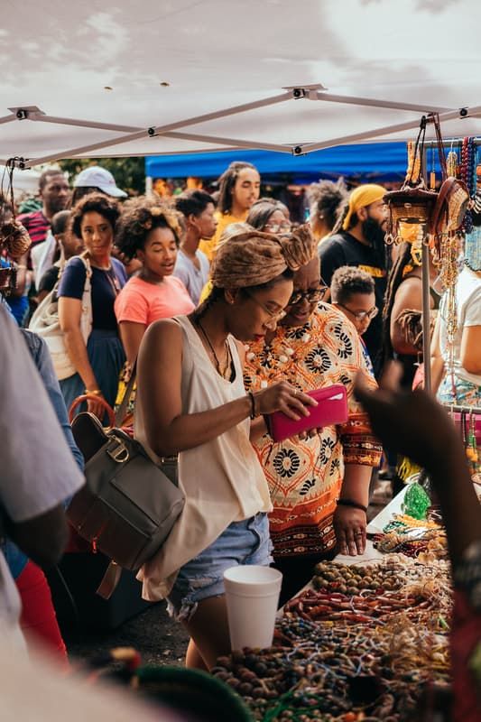 Cultural attire and clothing vendor